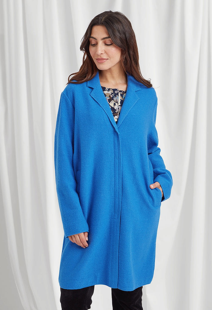 Brendana Boiled Wool Coat